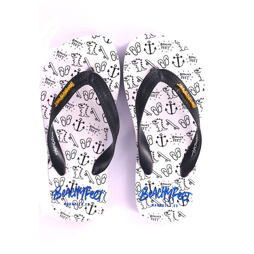 BeachyFeet - La Playa Blanco - Kids Flip Flops