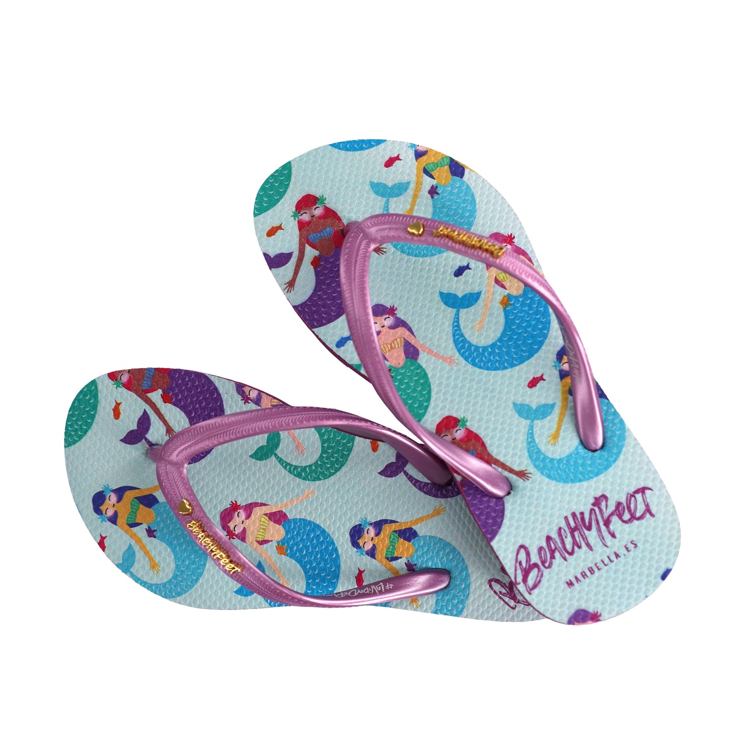 BeachyFeet - Maria Repetido - Kids Flip Flops