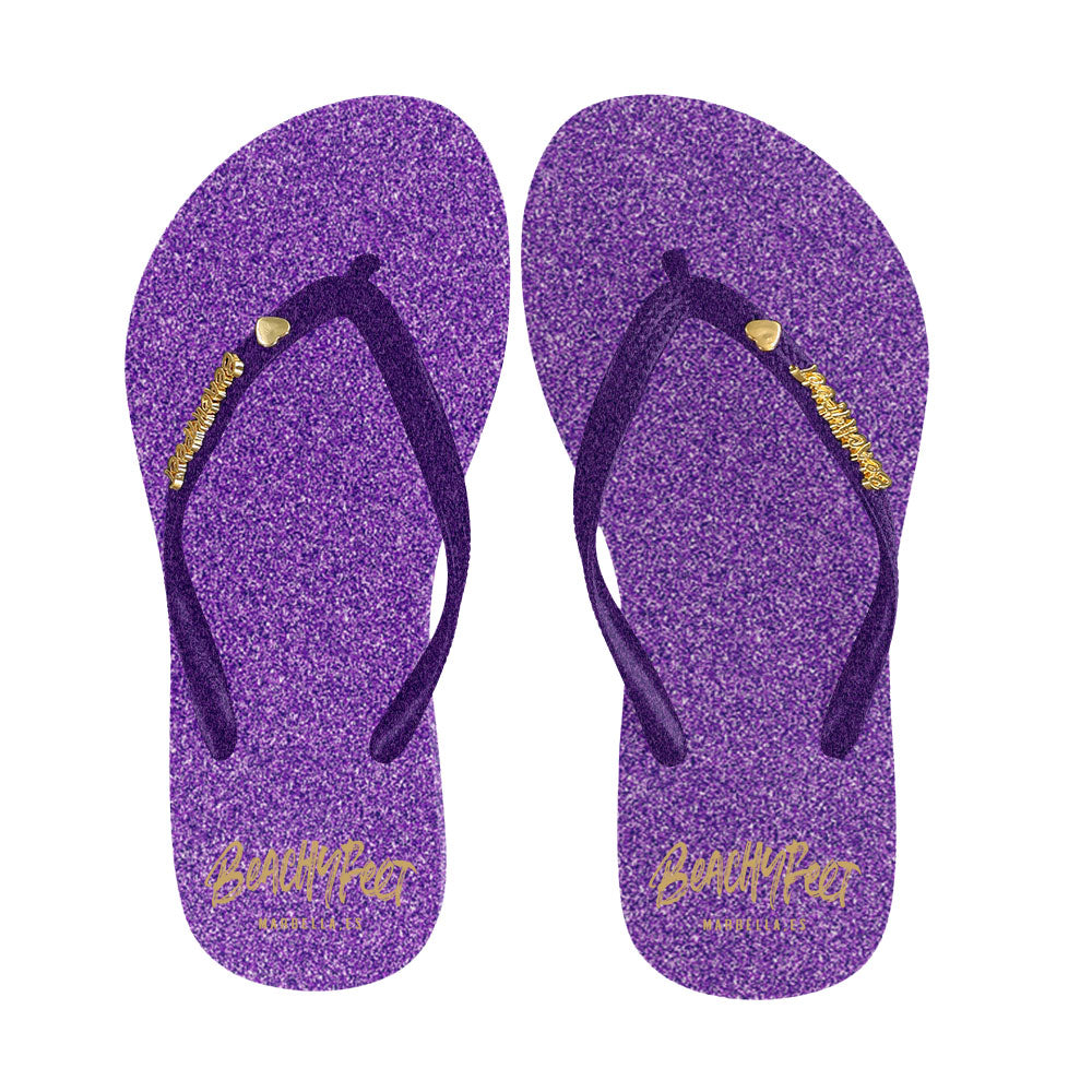 BeachyFeet - Purple Shimmer
