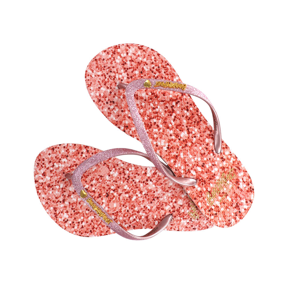 BeachyFeet - Rose Shimmer