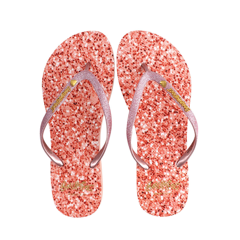 BeachyFeet - Rose Shimmer
