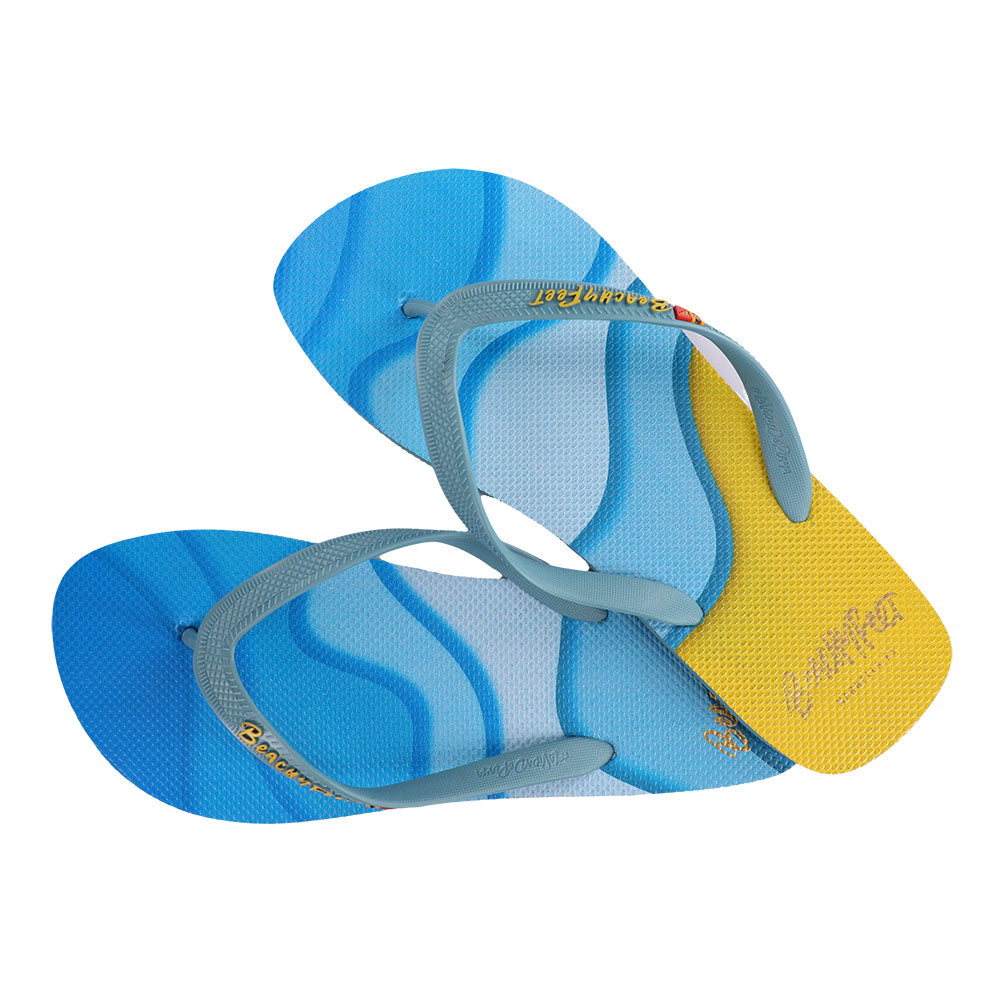 BeachyFeet - Waverider Azul Amarillo